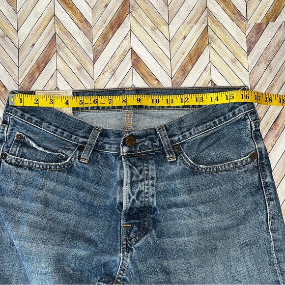 HOLLISTER HUNINGTON Low Rise Slim Straight Jeans Buttonfly 32x32 Casual Stretch - Picture 7 of 9